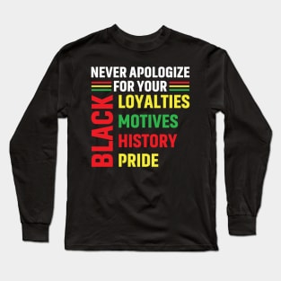 Black History Classroom Long Sleeve T-Shirt
